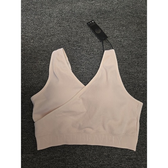 KBRA Other - KINDRED BRAVELY Sublime  Crossover Nursing  Bra L BUSTY Soft Pink NWT